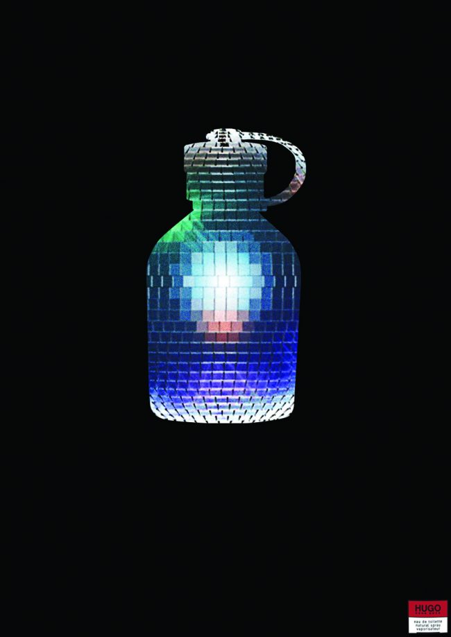 Disco bottle